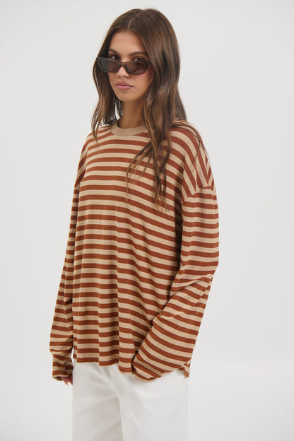 Jaida Long Sleeve Latte