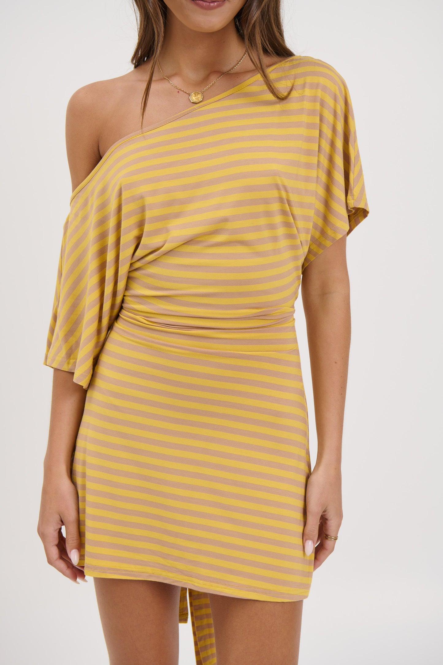 Lana Mini Dress Mustard - FINAL SALE