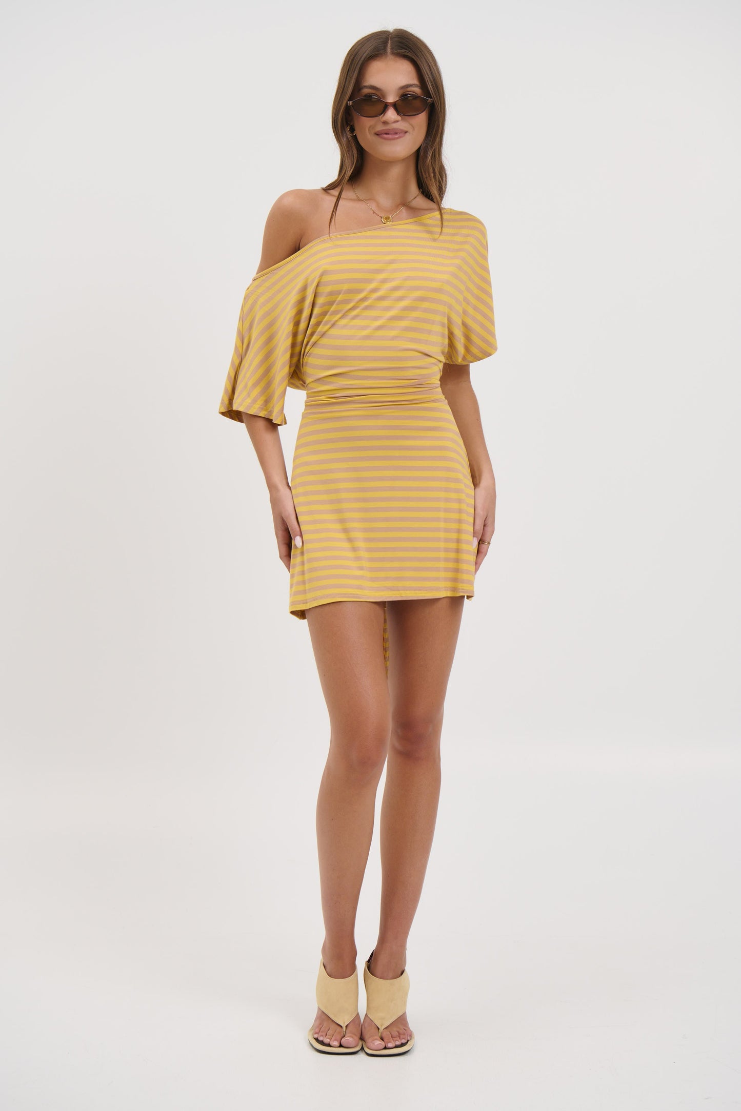 Lana Mini Dress Mustard - FINAL SALE