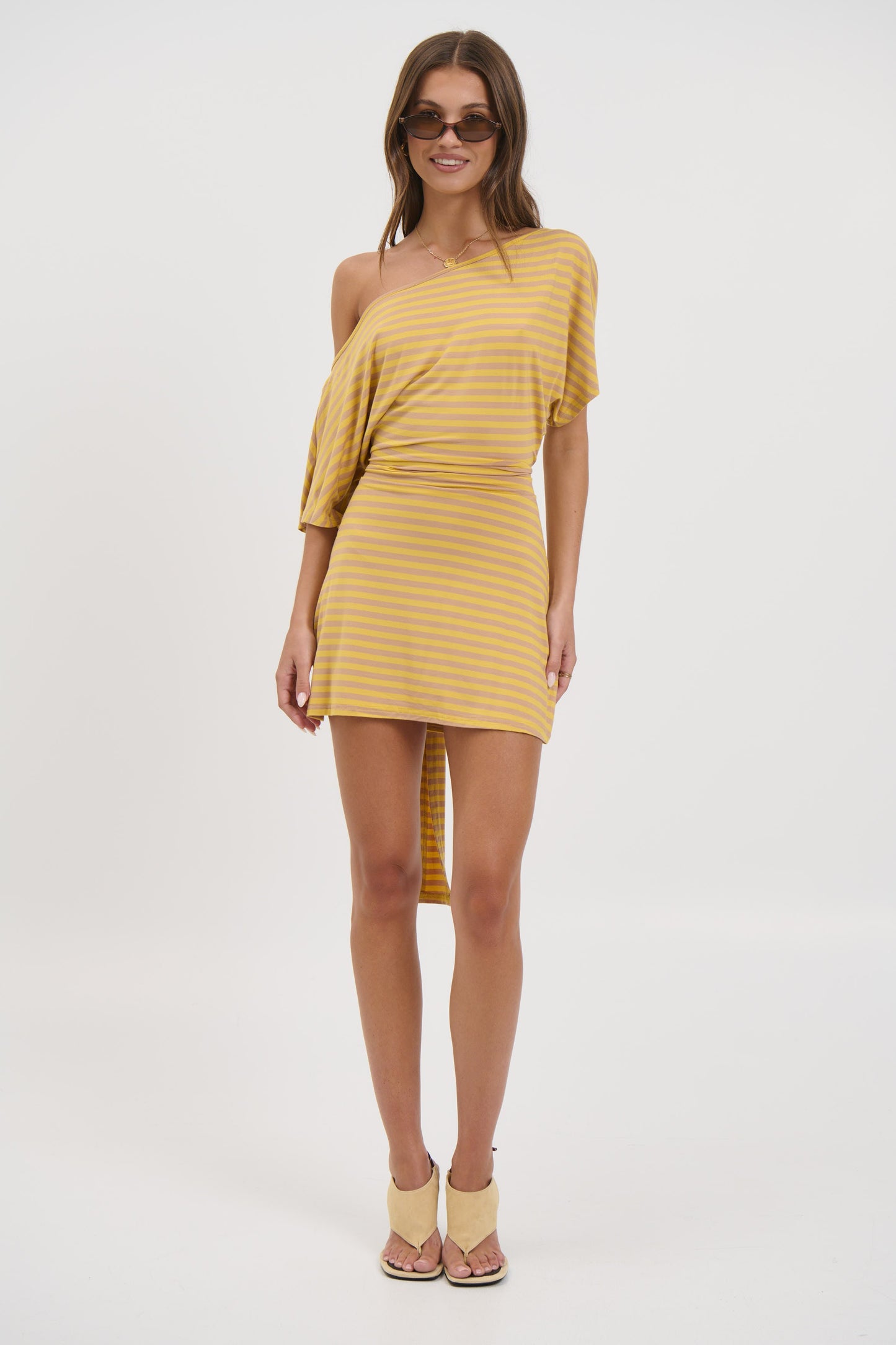 Lana Mini Dress Mustard - FINAL SALE