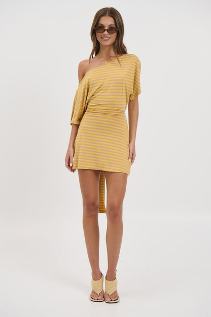 Lana Mini Dress Mustard - FINAL SALE