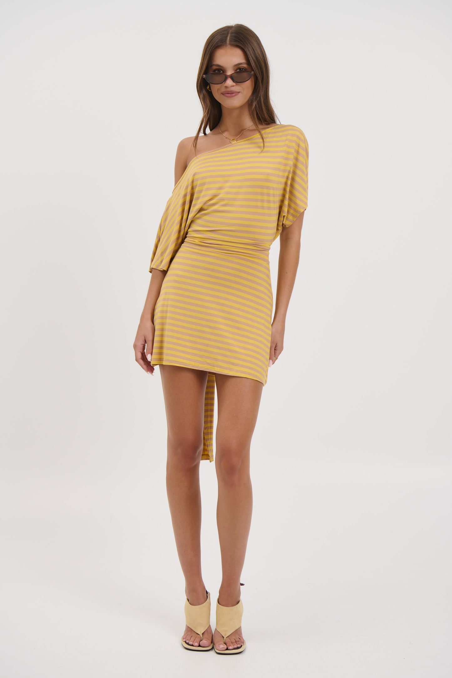 Lana Mini Dress Mustard - FINAL SALE