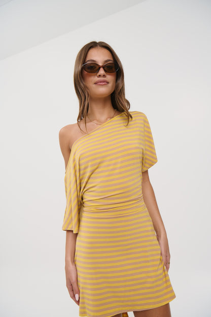 Lana Mini Dress Mustard - FINAL SALE
