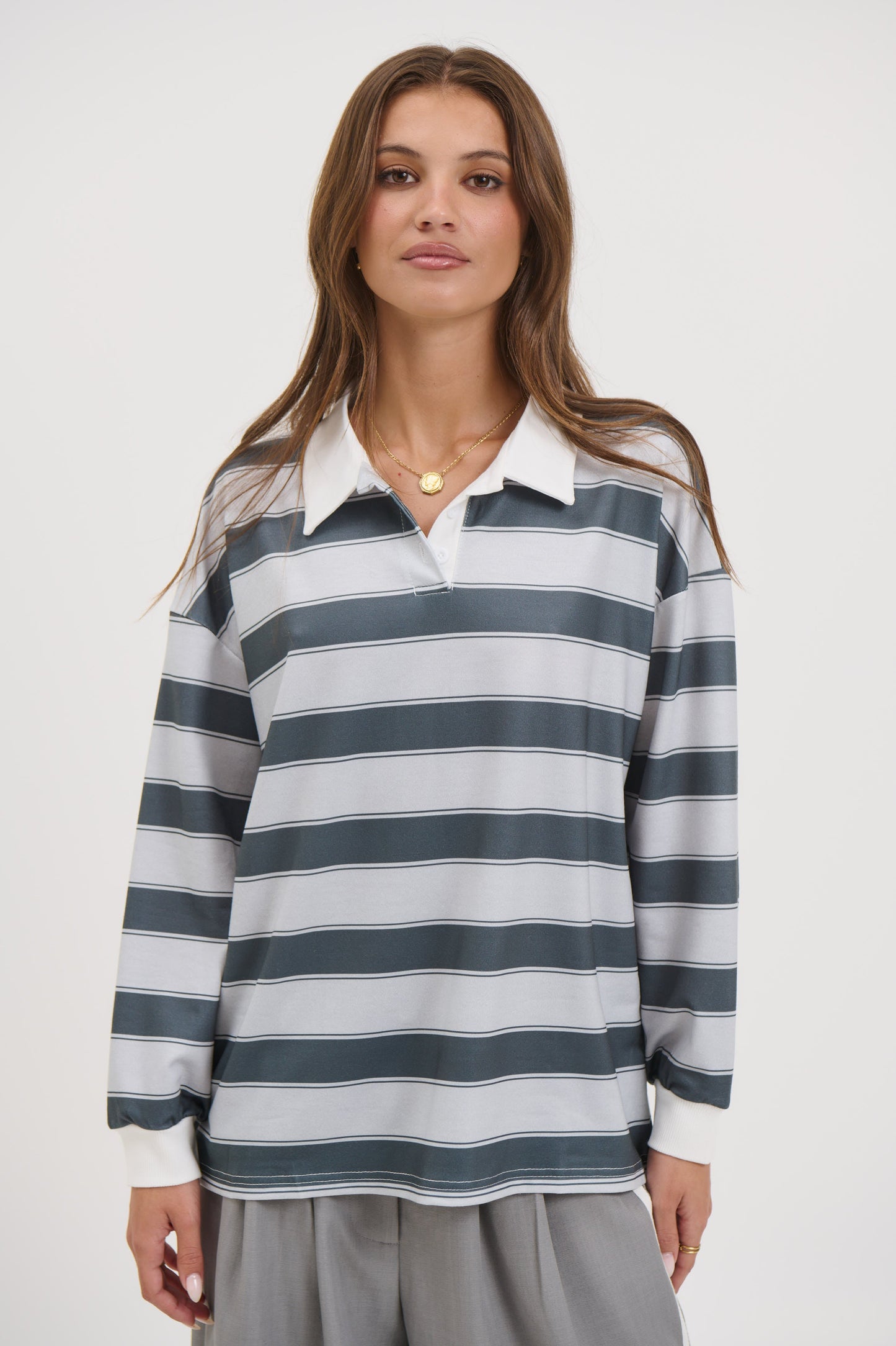 Elliot Rugby Jersey Grey - FINAL SALE