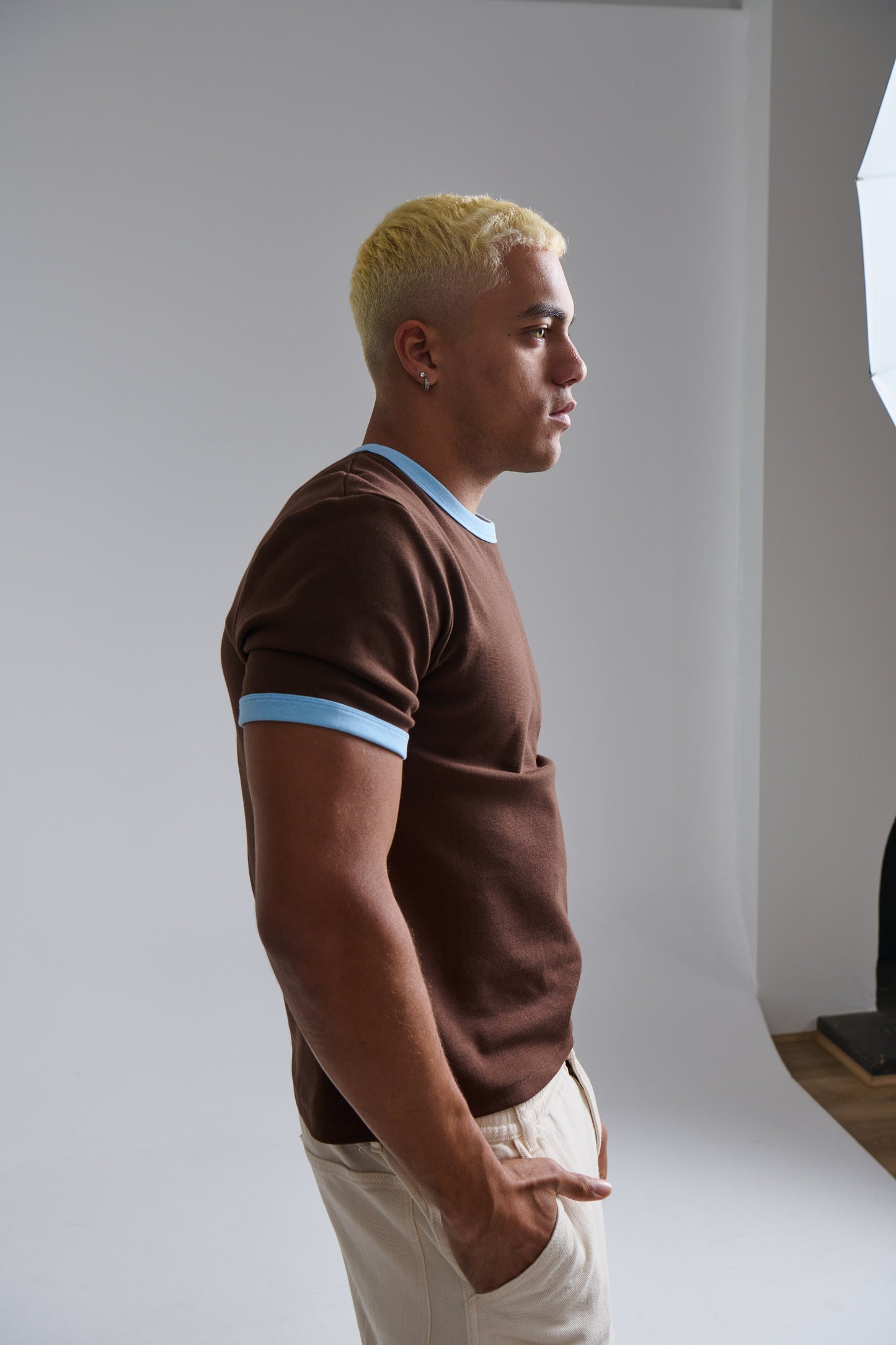 Charlie Ringer Tee Choc