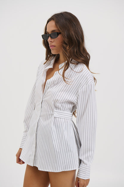 June Oversized Shirt White - FINAL SALE