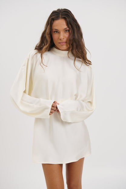 Billie Mini Dress Ivory