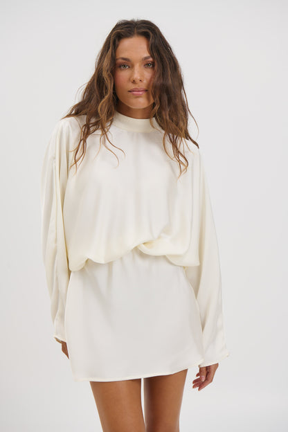 Billie Mini Dress Ivory