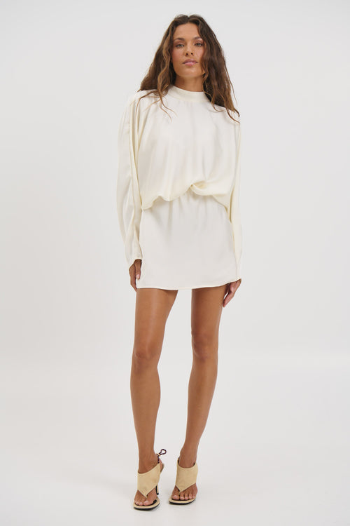 Billie Mini Dress Ivory