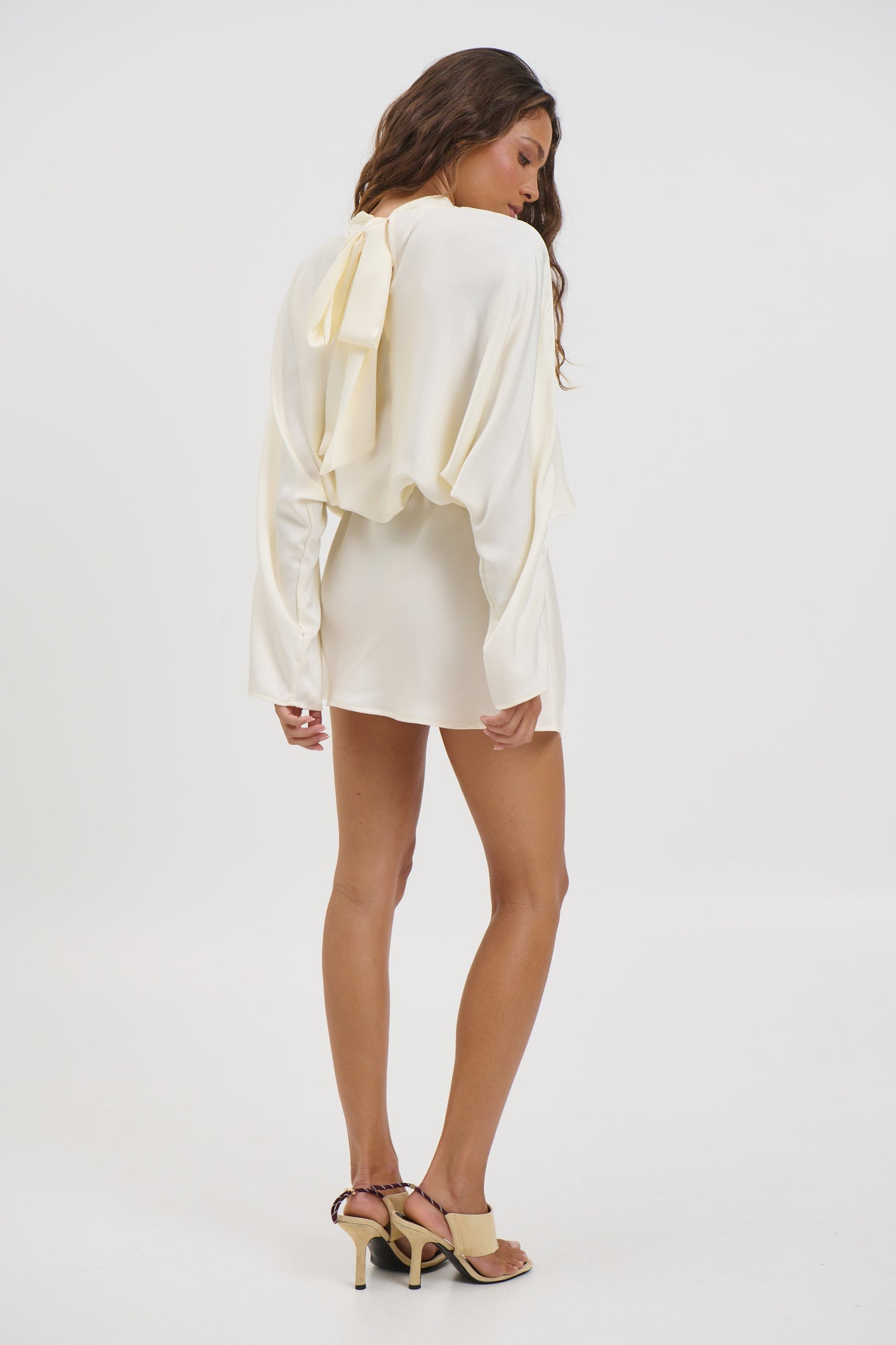 Billie Mini Dress Ivory