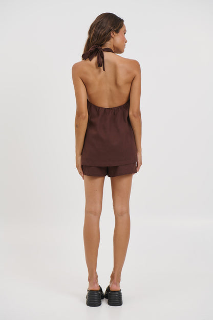 Koa Vest Chocolate - FINAL SALE