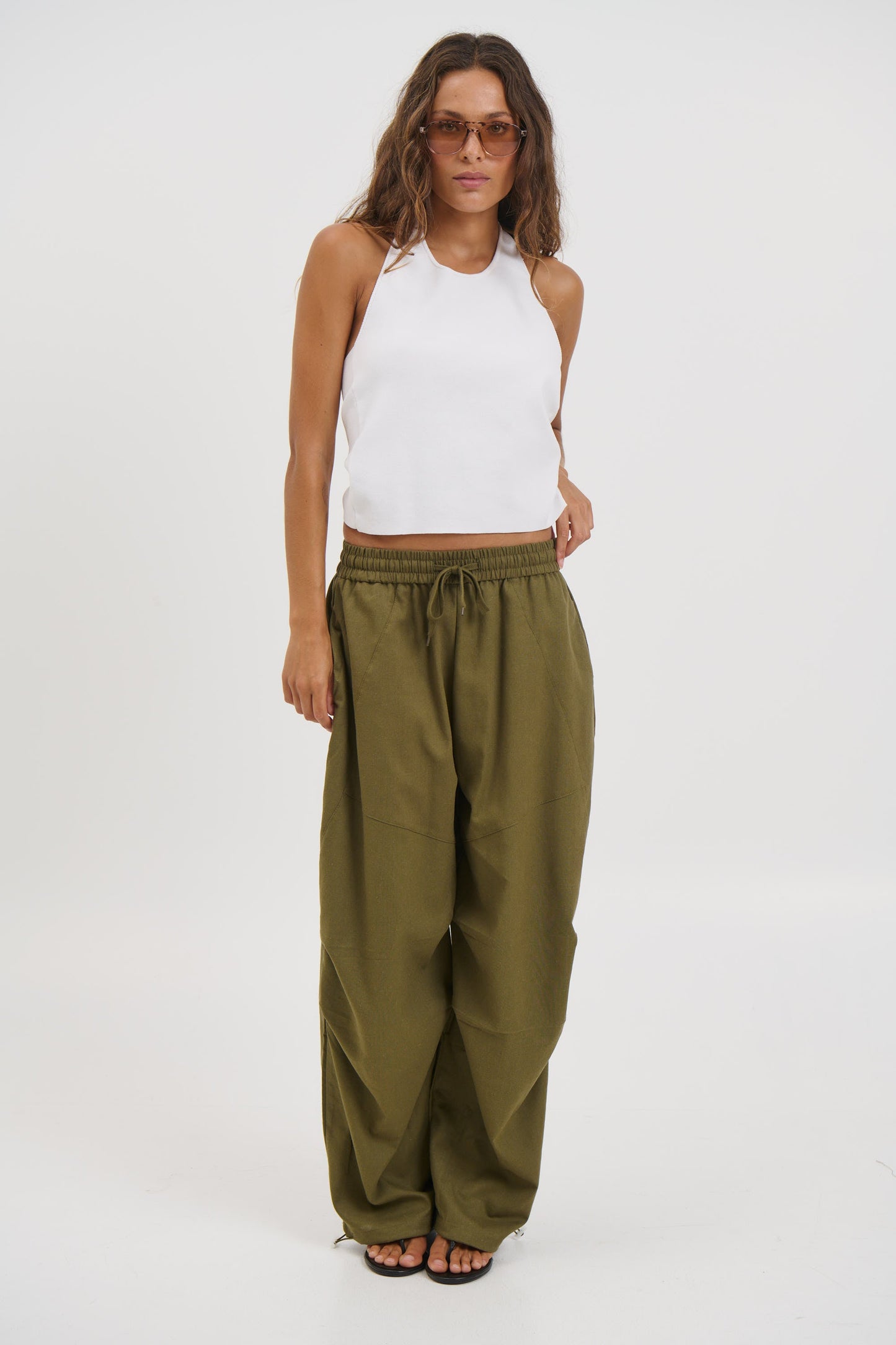Lavinia Pant Khaki