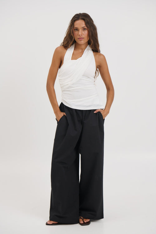 Elvy Top Chalk