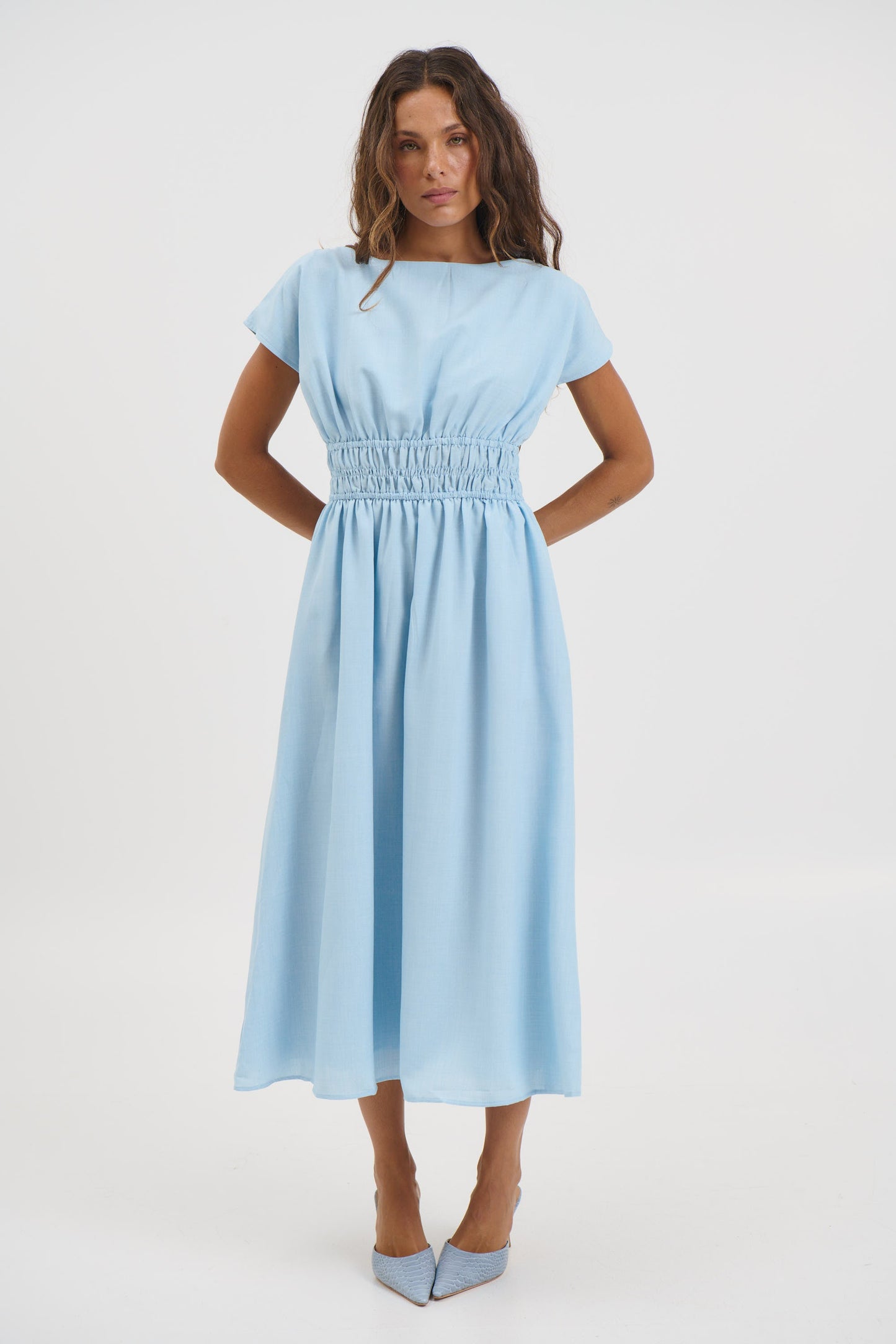 Laila Maxi Dress Sky - FINAL SALE