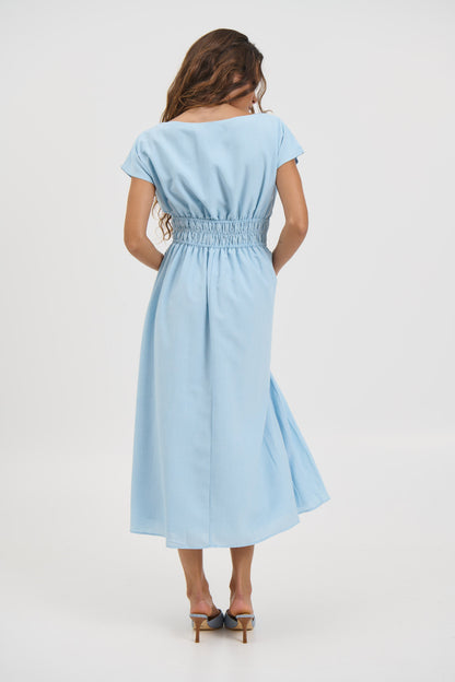 Laila Maxi Dress Sky - FINAL SALE