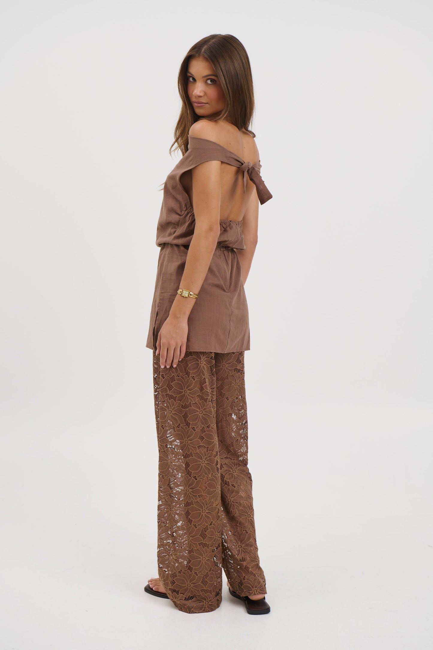 Isabella Set Chocolate - FINAL SALE