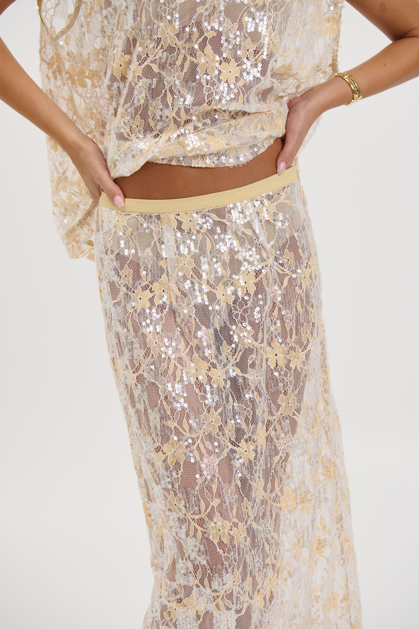 Fern Skirt Gold - FINAL SALE