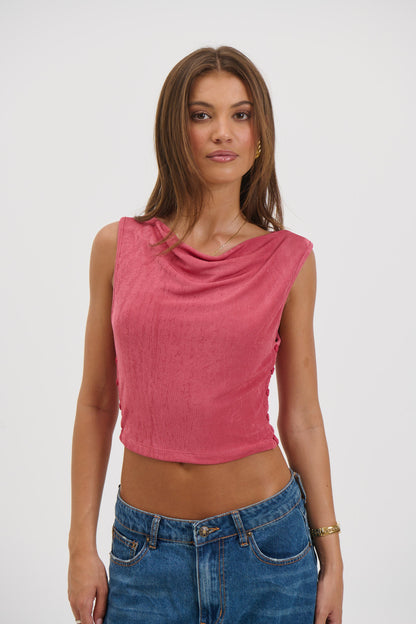 Courtney Top Rose