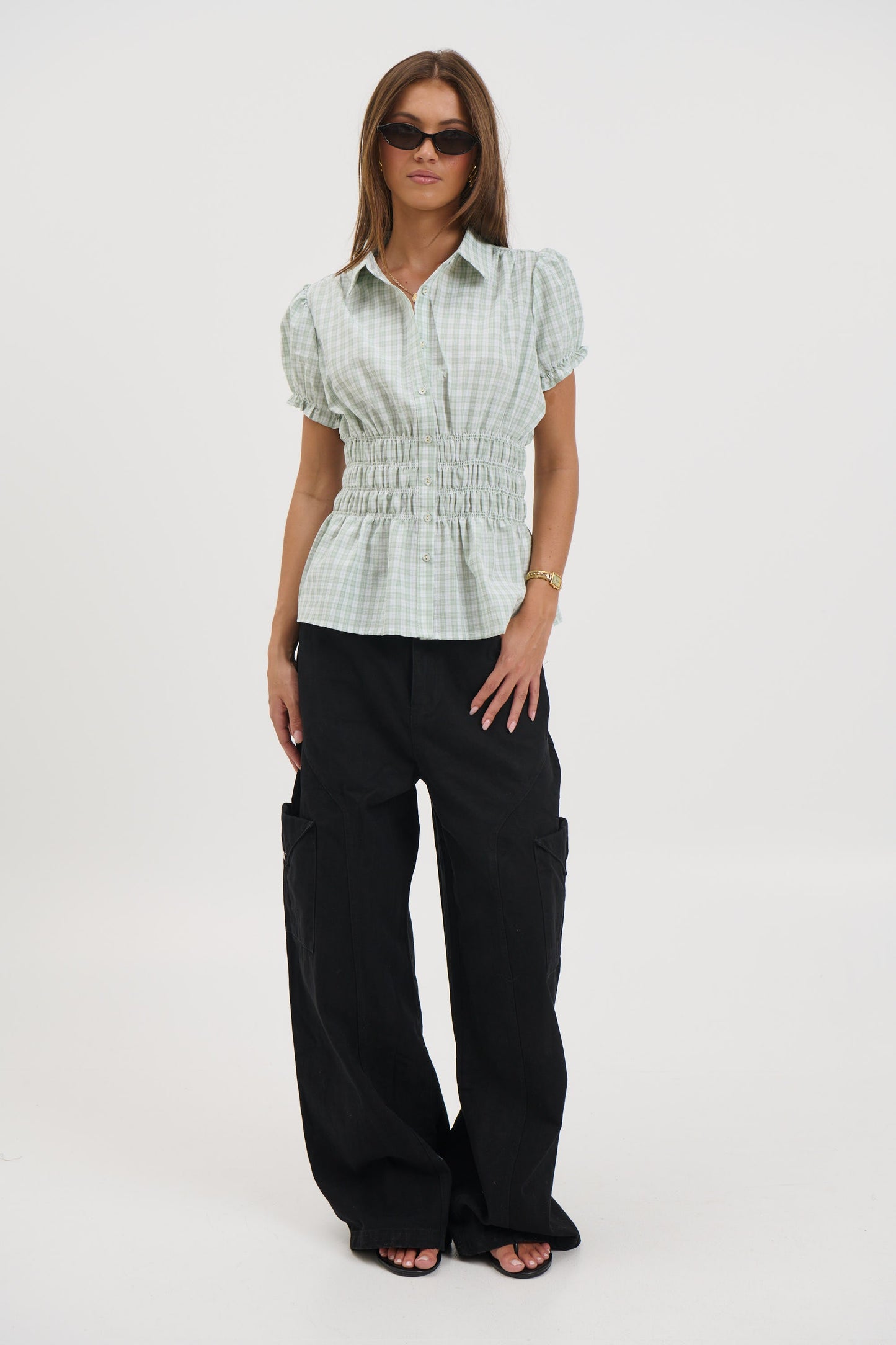 Annie Cargo Pant Black