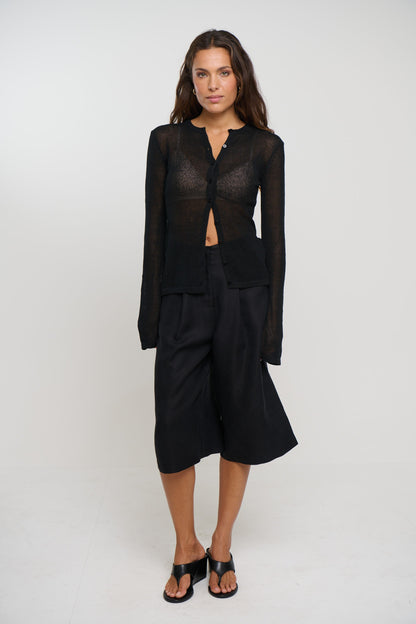 Hadley Cardigan Black
