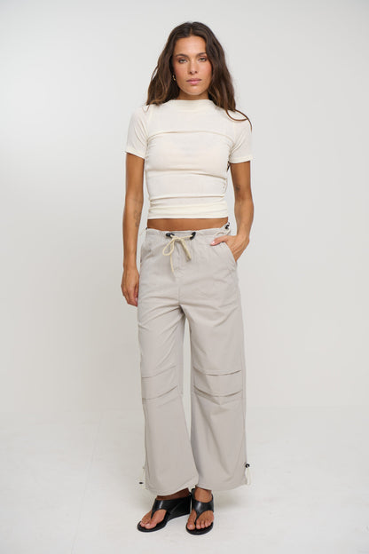 Lora Pant Light Grey