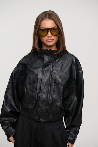 Kai Bomber Jacket Black