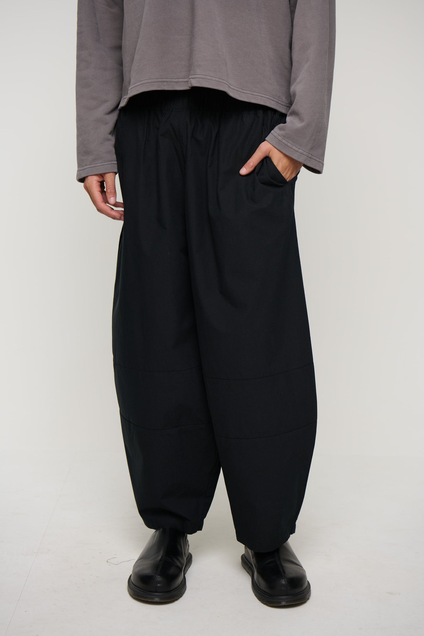 Julius Baggy Pant Black