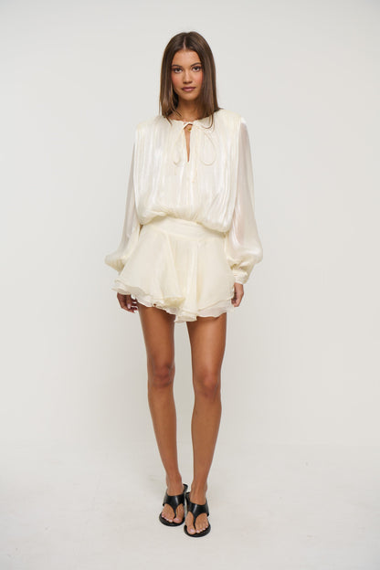 Bronte Mini Dress Cream