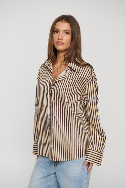 Banksy Shirt Mocha