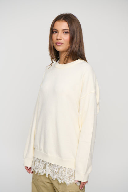 Inka Knit Jumper Cream