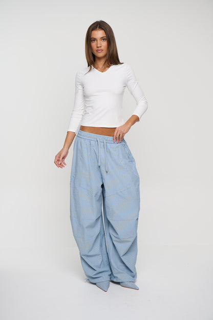 Lavinia Pant Dusty Blue
