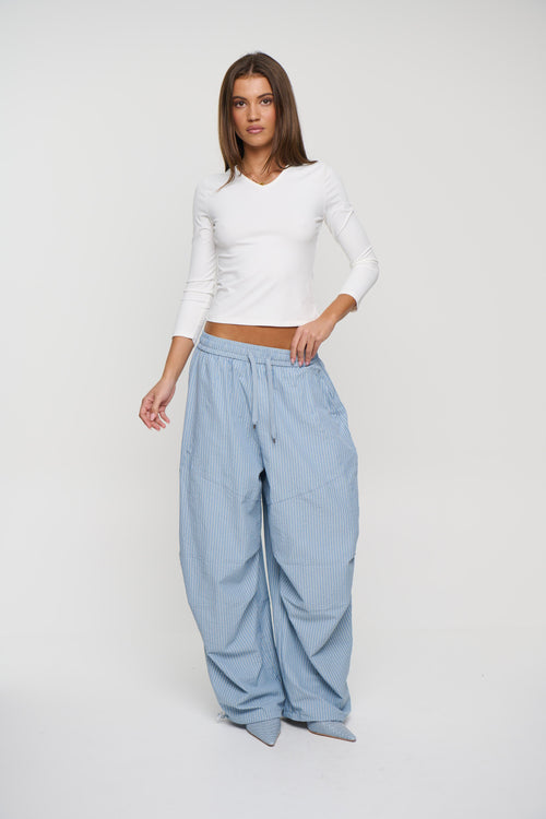 Lavinia Pant Dusty Blue