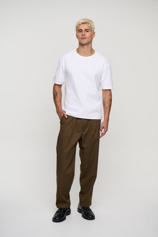 Luke Flow Pant Choc
