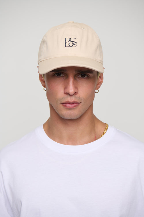 College Cap BS Logo Ivory