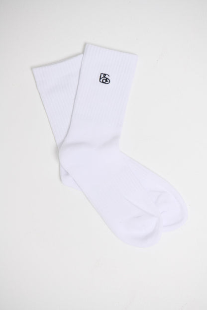 Combed Cotton Sock White