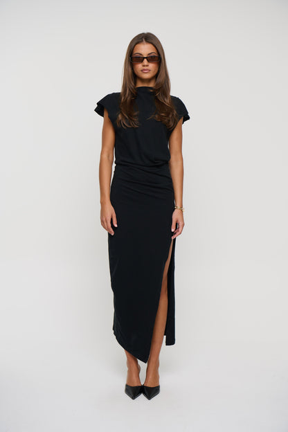 Eliana Maxi Dress Black