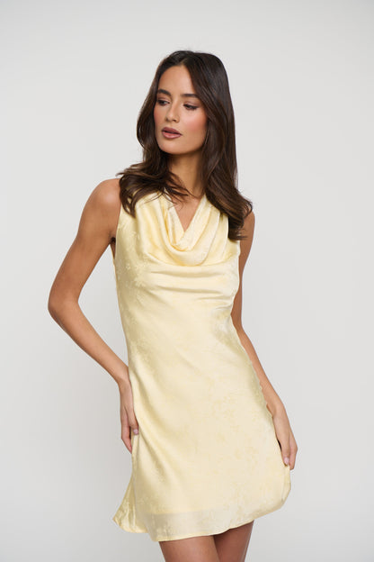 Ivana Mini Dress Lemon