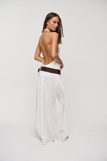 Bare Maxi Dress Porcelain