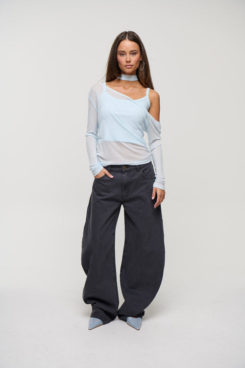 Horseshoe Jean Petrol