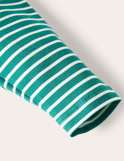 Baby Leggings-Sardinia Green/Ivory