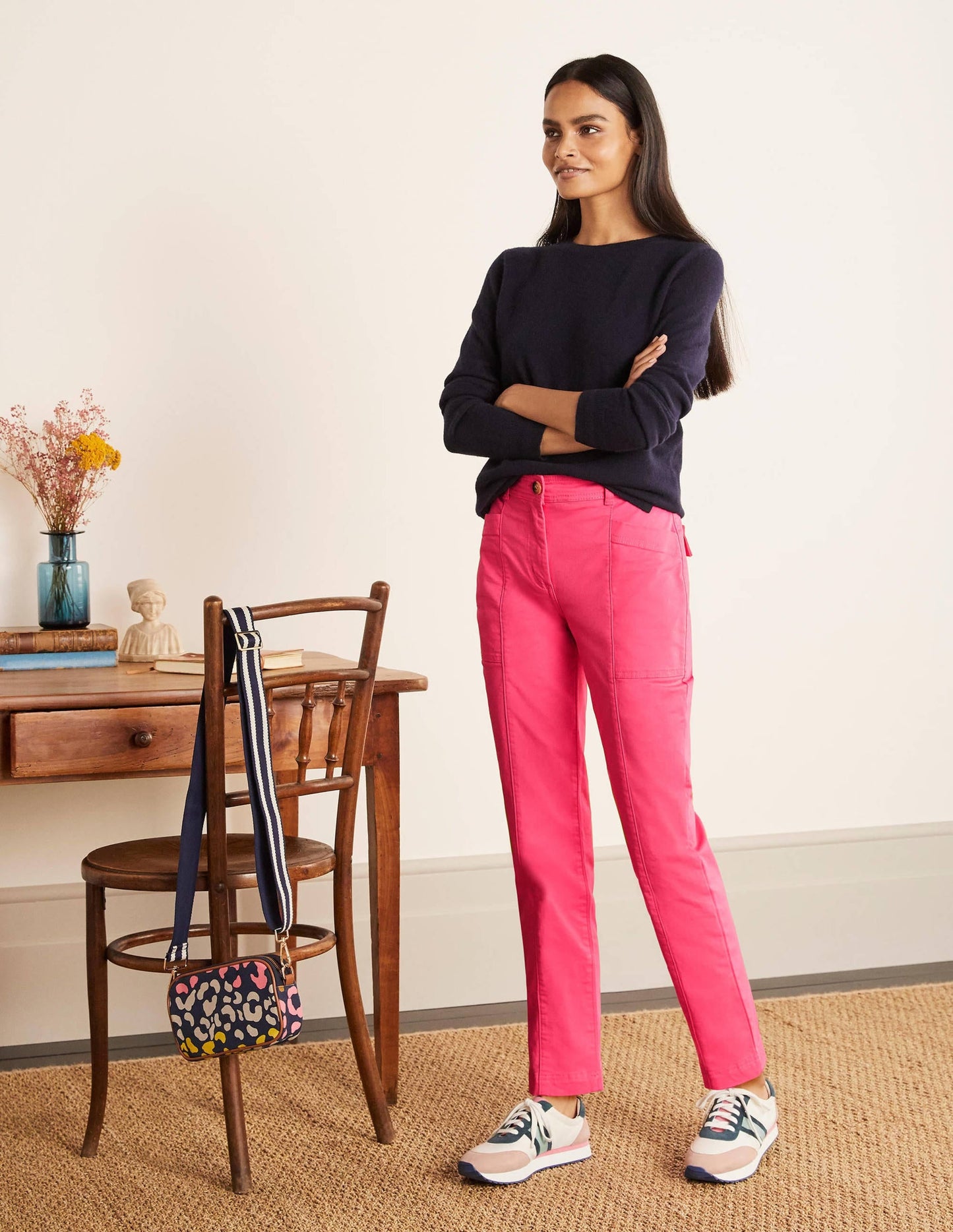 Abingdon Pants-Pink Sunset
