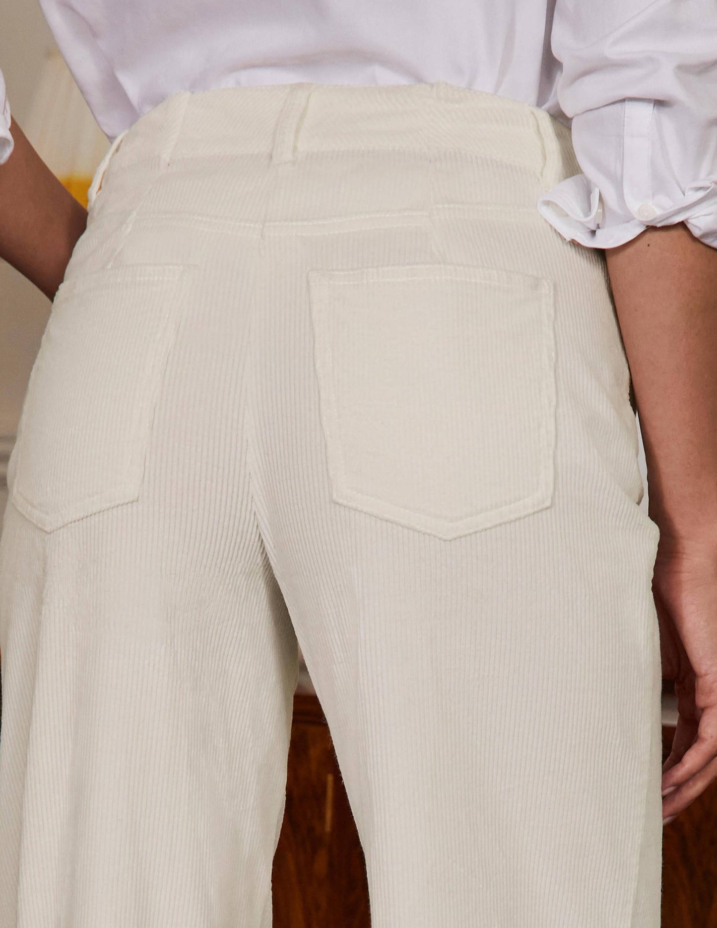 Alexia Pants-Ecru