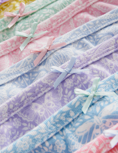 7 Pack Underwear-Multi Butterflies