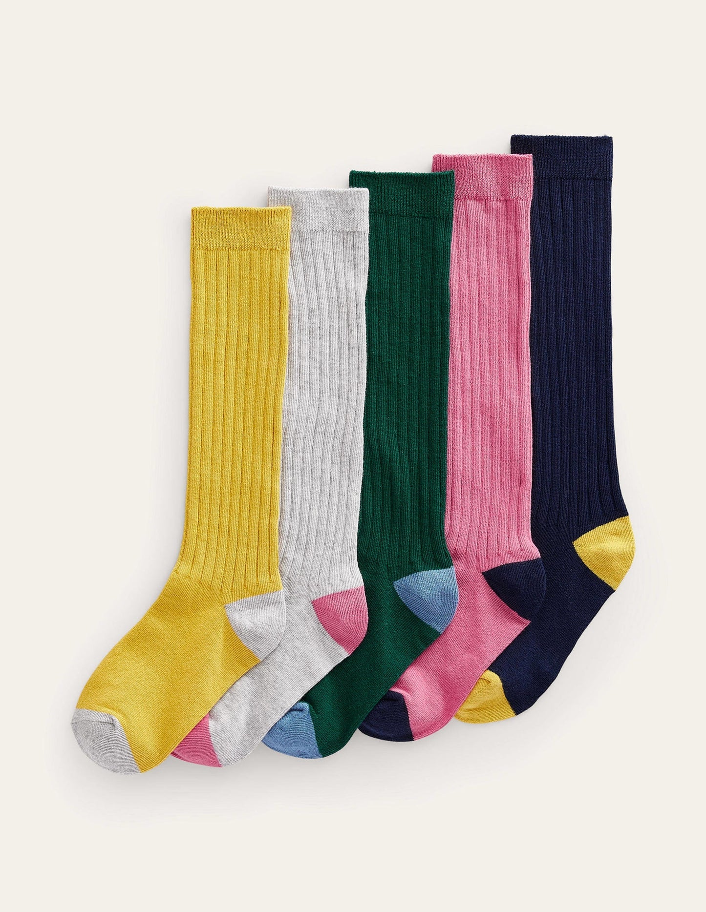 5-pack Knee High socks-Multi
