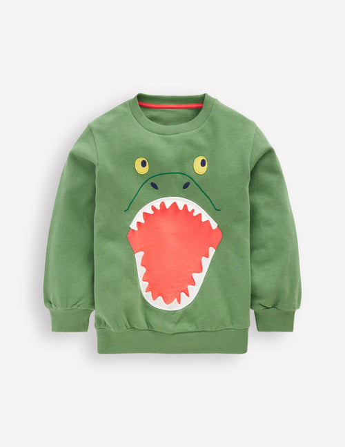 3D Animal Sweatshirt-COMFREY DINO