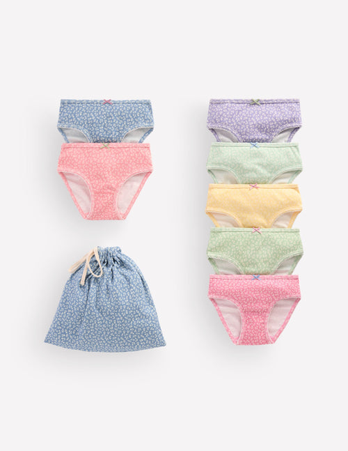 7-Pack Underwear-Ditsy Floral Spring