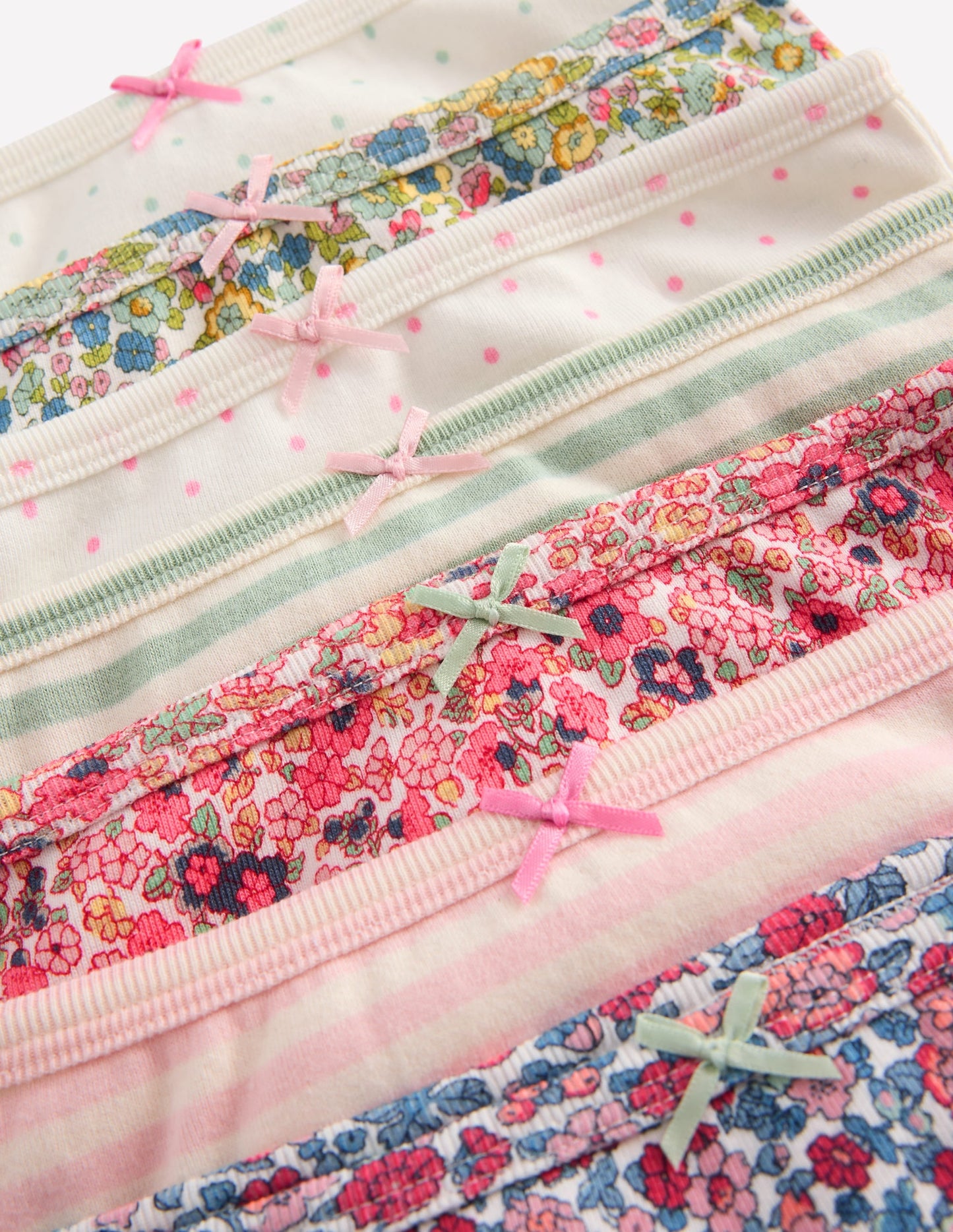 7-Pack Underwear-Forget Me Not Flowerbed