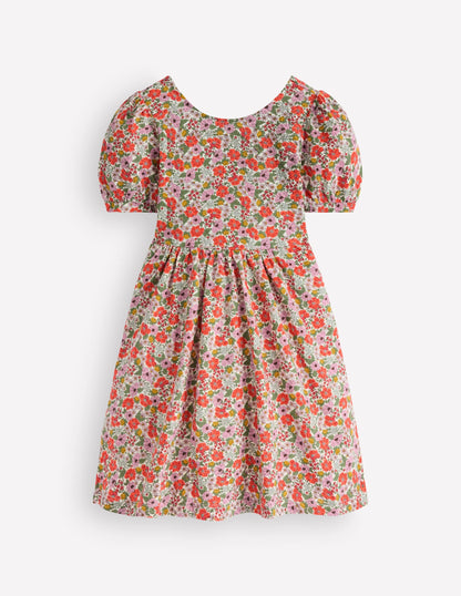 Ballerina Jersey Dress-Multi Floral