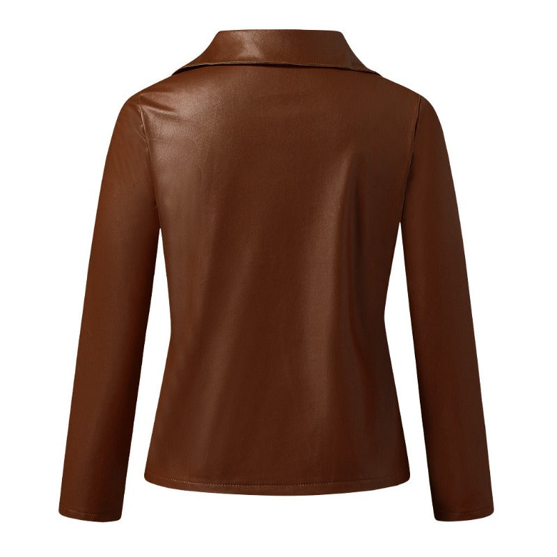 Beth Dutton Wardrobe Autumn Winter Coat Long Sleeve Cropped Jacket