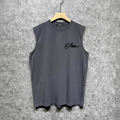 Amiri tank top gypsophila printing